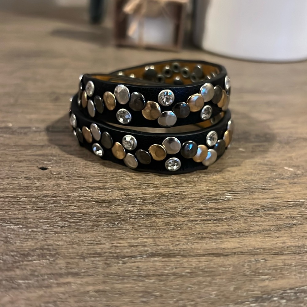 Premier Design mixed metal wrap bracelet